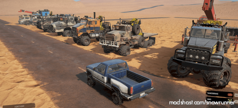 SnowRunner Mod: MAX Pack Trucks V0.1 (Featured)