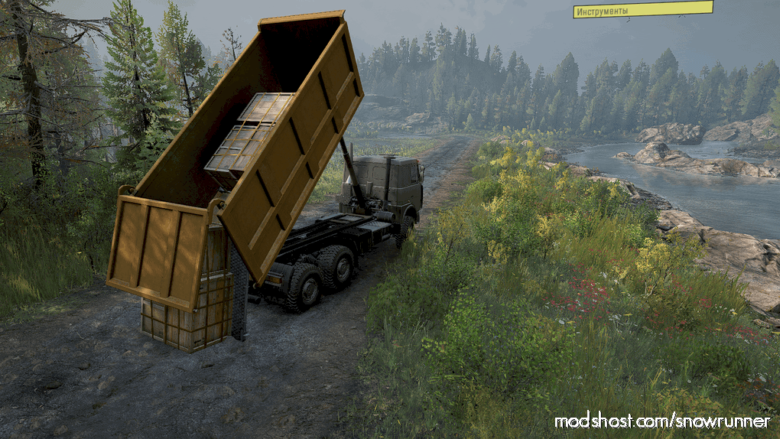 SnowRunner Mod: Pack MAZ RSK V (Featured)