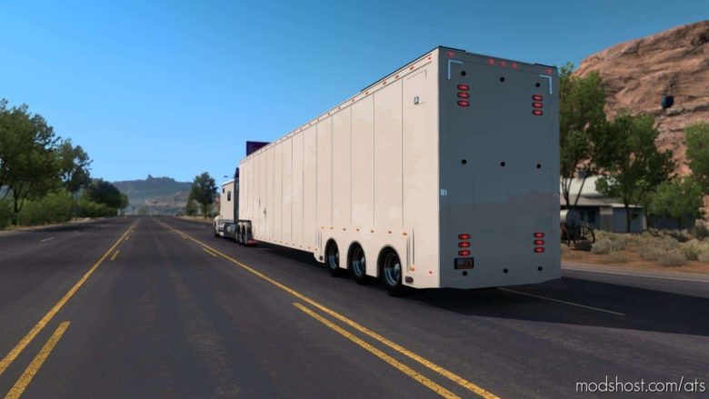 ATS Mod: Featherlite Trailer V6.1 1.39 (Featured)