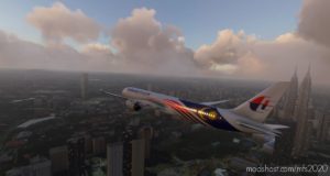 MSFS 2020 Malaysia Livery Mod: 8K Malaysia Airlines 787-10 V2.0 (Image #4)