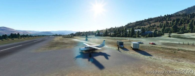 MSFS 2020 Canada Airport Mod: Osoyoos British Columbia CBB9 (Featured)