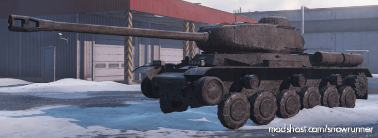 SnowRunner Vehicle Mod: IS-2 Tank By M181 And Poghrim V (Featured)