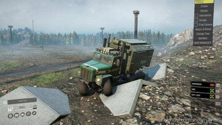 SnowRunner Truck Mod: International Paystar 5070 V0.0.2 (Featured)