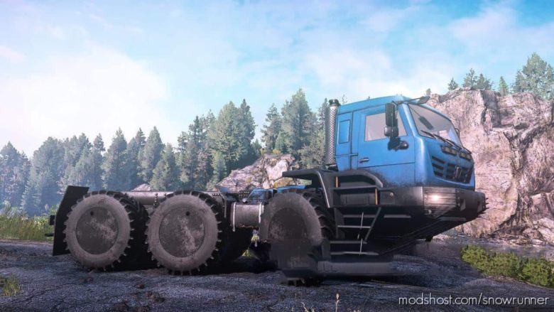 SnowRunner Mod: Kamaz-Arctic Truck V4.4.5 (Featured)