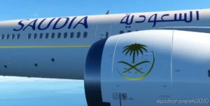 MSFS 2020 Livery Mod: 8K Saudia (Saudi Airlines) (Image #2)