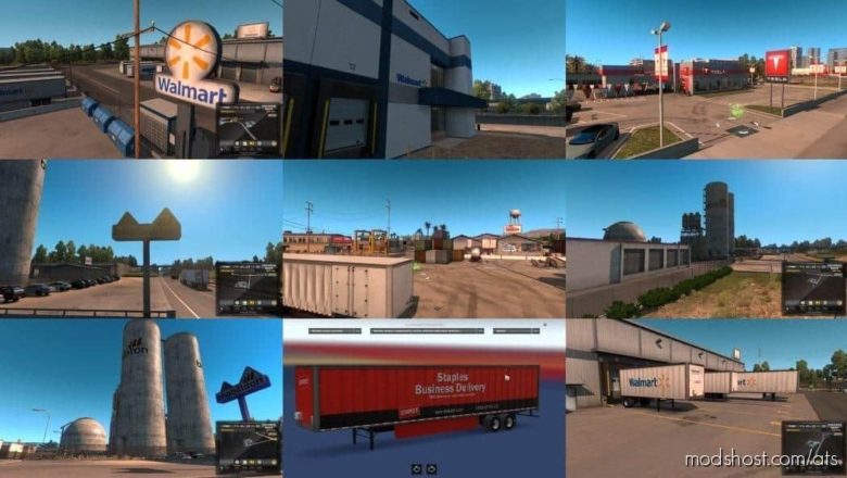 ATS Map Mod: Real Companies 1.39 (Featured)