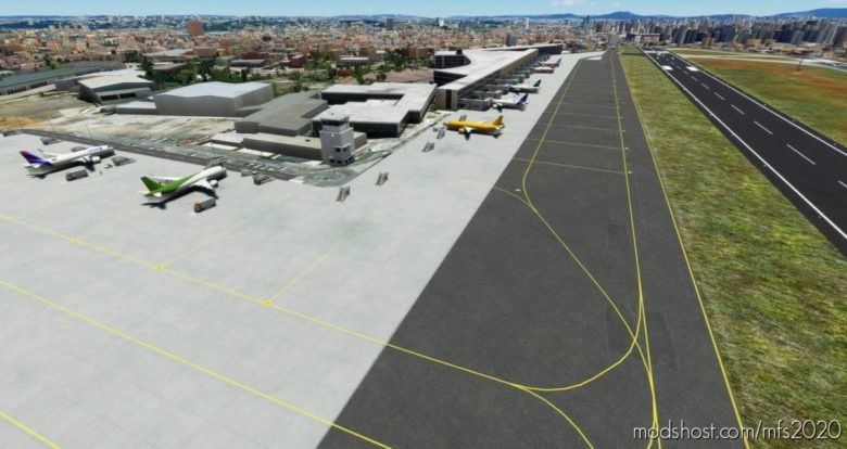 MSFS 2020 Brazil Airport Mod: Sbsp – Congonhas V0.9 (Featured)