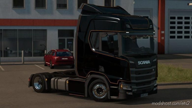 ETS2 Part Mod: LOW Deck Chassis Addon For Scania S&R Nextgen By Sogard3 V2.0 (Featured)