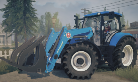 MudRunner Tractor Mod: NEW Holland T6.175 BluePower (14.10.2020) 1.01 (Image #4)