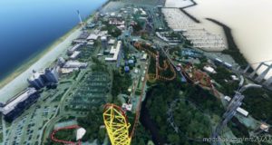 MSFS 2020 Scenery Mod: Cedar Point Amusement Park, Sandusky, Ohio (Image #3)