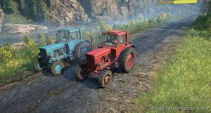 SnowRunner Mod: MTZ-80 Tractor V1.8 (Featured)