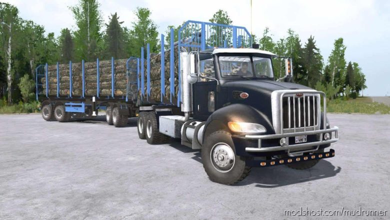 MudRunner Mod: Peterbilt 330 6×6 Truck (Featured)