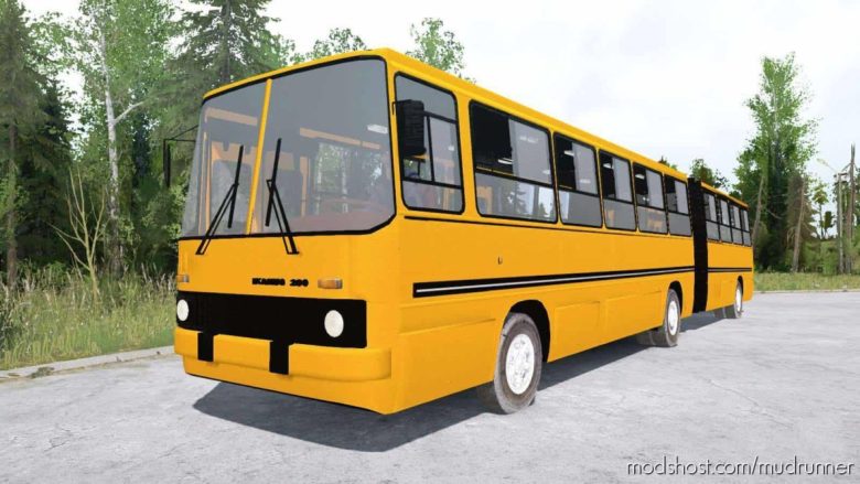 MudRunner Vehicle Mod: Ikarus 280.06 BUS (Featured)