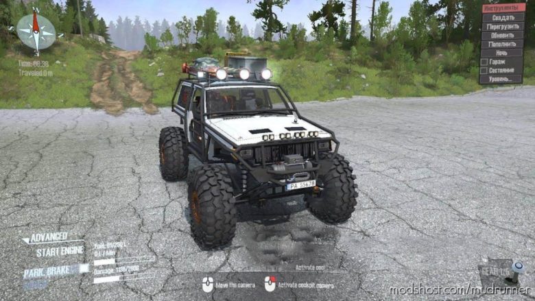 MudRunner Car Mod: XJ 2 Crawler Mod V30.11.20 (Featured)