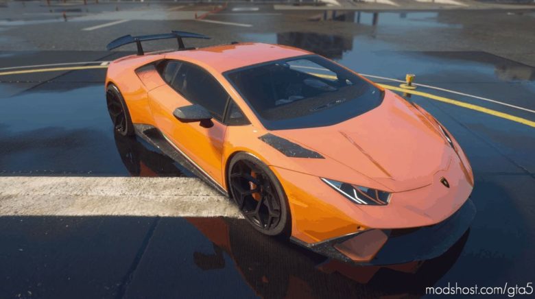 GTA 5 Vehicle Mod: Lamborghini Novitec Huracan Performante (Featured)