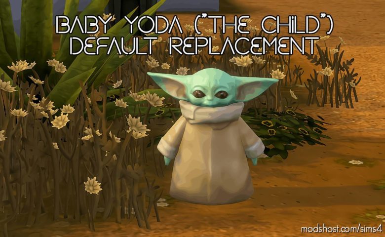 Sims 4 Object Mod: Baby Yoda (“THE Child”) Override (Featured)