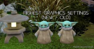 Sims 4 Object Mod: Baby Yoda (“THE Child”) Override (Image #2)