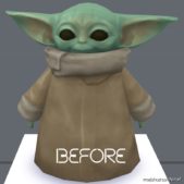 Sims 4 Object Mod: Baby Yoda (“THE Child”) Override (Image #4)