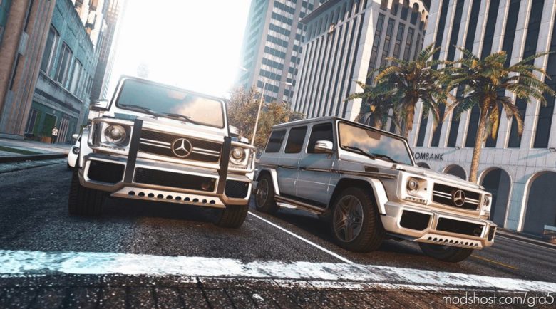 GTA 5 Vehicle Mod: Mercedes-Benz G65 AMG V2.0 (Featured)