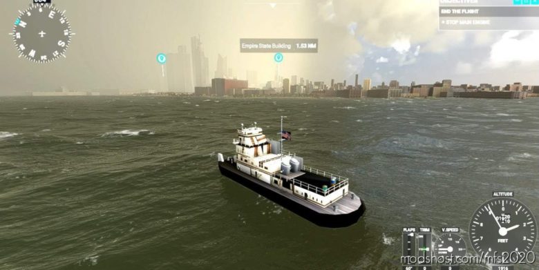 MSFS 2020 Mod: TUG Boat Tour NYC (Featured)