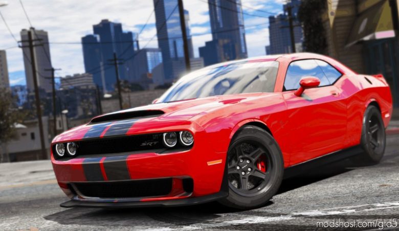 GTA 5 Vehicle Mod: 2016 Dodge Challenger V2.1 (Featured)