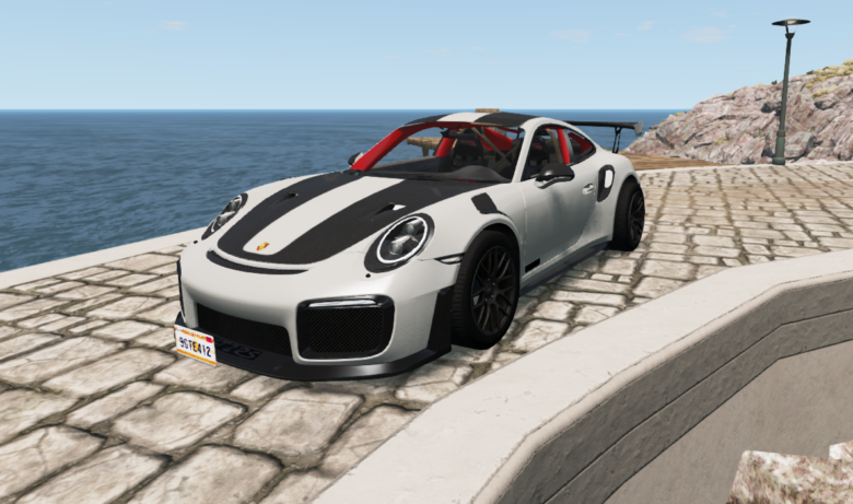 BeamNG Car Mod: Porsche 911 GT2 RS (991) 2017 (Featured)