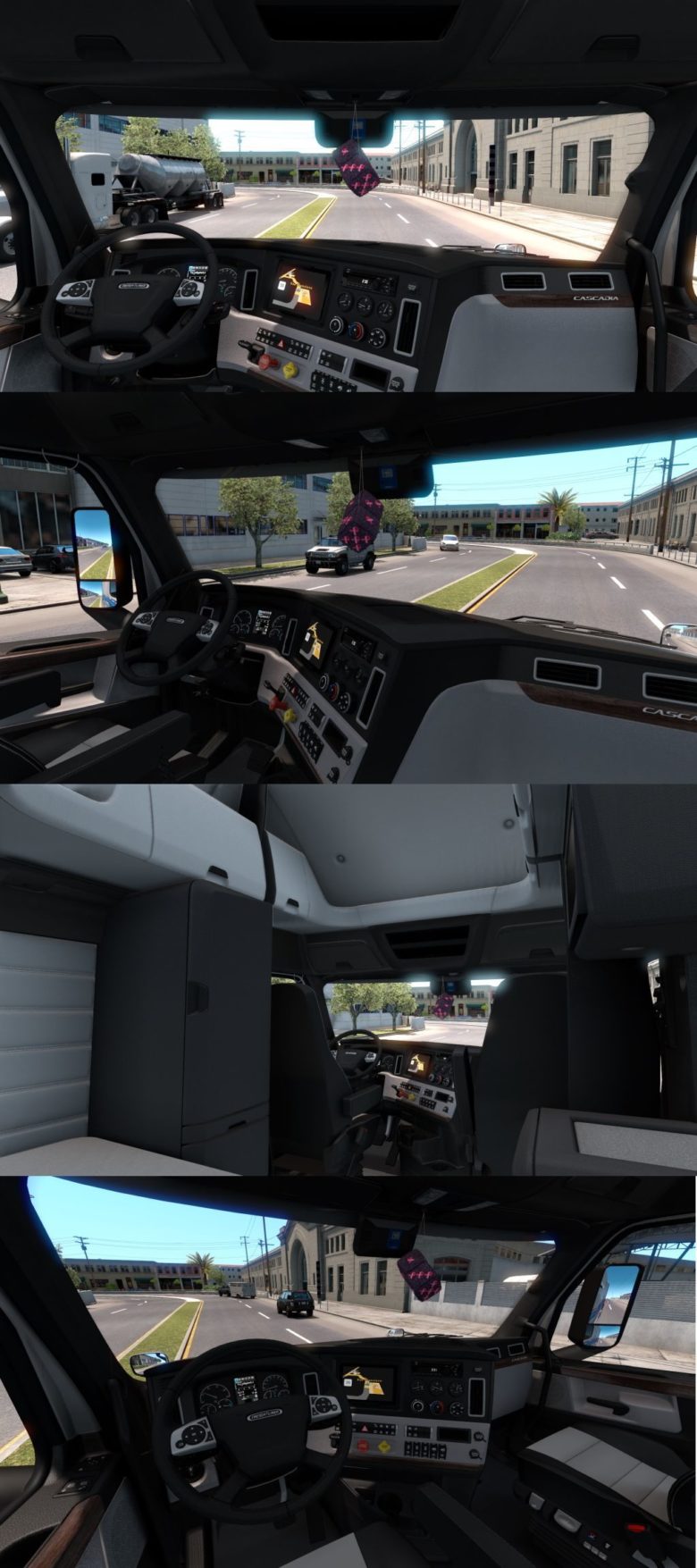 ATS Mod: Seat Adjustment NO Limits (Interior Multi View Cameras) (Featured)