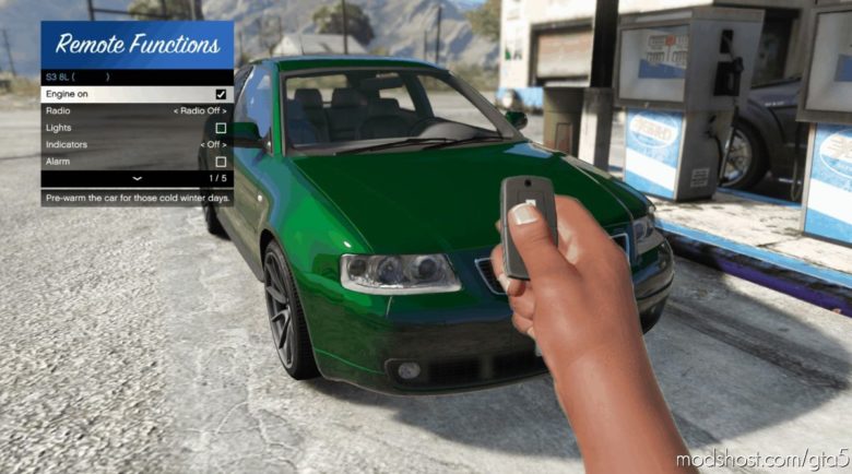 GTA 5 Script Mod: Remote Vehicle Control V1.1.2 (Featured)