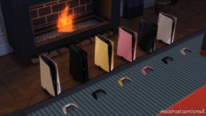 Sims 4 Object Mod: Sony PS5 SET (Functional) (Image #9)