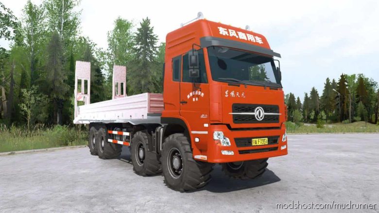 MudRunner Mod: Dongfeng DFL 1311A3 Truck (Featured)