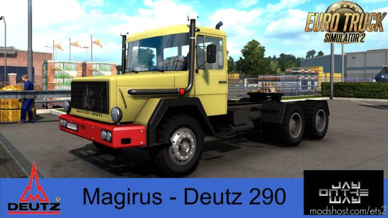 ETS2 Truck Mod: Magirus Deutz 290 V2.0 1.39 (Featured)