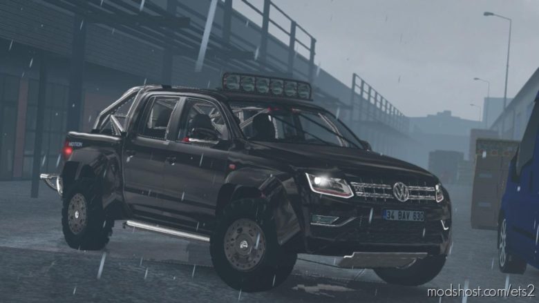 ETS2 Car Mod: Volkswagen Amarok V1R50 1.39 (Featured)