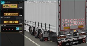 ETS2 Mod: SCS Trailer Tuning Pack (Image #2)