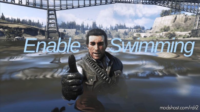 RDR2 Script Mod: Enable Swimming (John CAN Swim) (Featured)