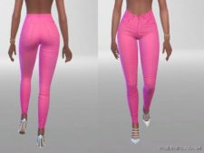 Sims 4 Clothes Mod: Summer Love Jeans (Image #7)