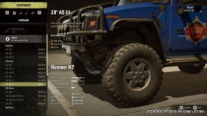 SnowRunner Vehicle Mod: Scout Tires Tweak (Image #2)