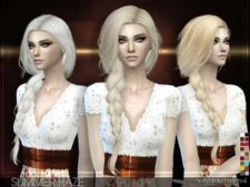 Sims 4 Mod: Stealthic – Summer Haze (Female Hair) (Featured)