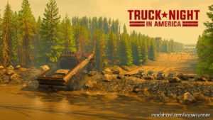 SnowRunner Map Mod: The Truck Night In America Recreation (Image #3)