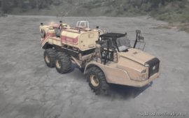 MudRunner Mod: CAT 745C Truck Mod (Featured)