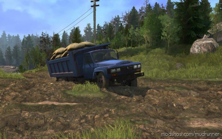 MudRunner Mod: Dongfeng-140 Truck (Featured)