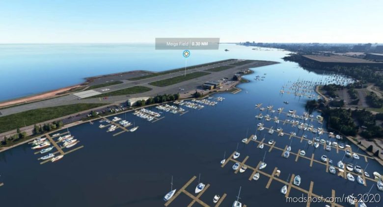 MSFS 2020 United States Airport Mod: Kcgx – Meigs Field V2.0 (Featured)