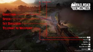 RDR2 Script Mod: The Curse Of The Ghost Train (Railroad Engineer V2.1) (Featured)