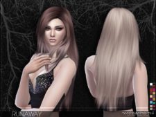 Sims 4 Mod: Stealthic – Runaway (Female Hair) (Featured)