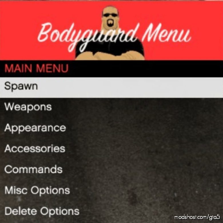 GTA 5 Script Mod: Bodyguard Menu V1.7 (Featured)