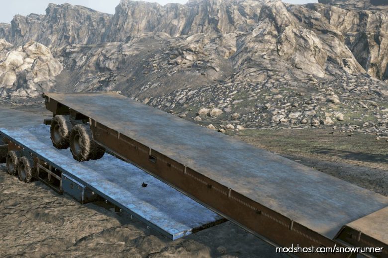 SnowRunner Material Mod: Ramps For Trailers (Featured)