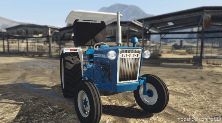 GTA 5 Vehicle Mod: Ford 3600 Tractor (Featured)