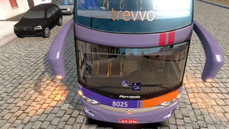 ETS2 Mod: NOVO G7 1800 DD_SOM_MB 1,39 Ônibus Para ETS2 (Featured)