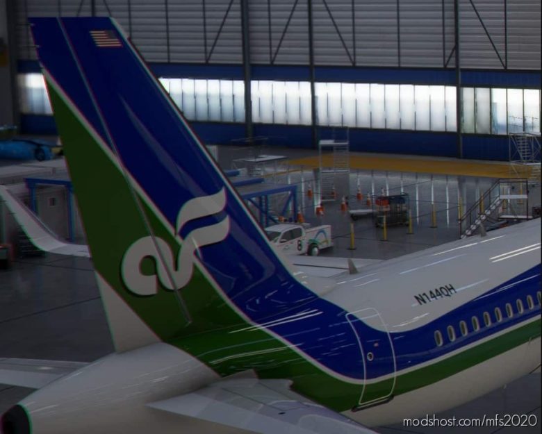 MSFS 2020 Livery Mod: A320Neo AIR Florida 8K (Featured)