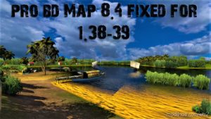 ETS2 Mod: PRO BD MAP 8.4 UPDATED 1.38-1.39 (Image #2)