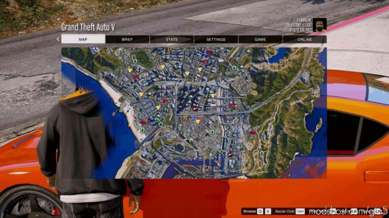 GTA 5 Mod: 4K Satellite View Map Bundled With Radar Mod & Zoom Script V1.0.5 (Featured)